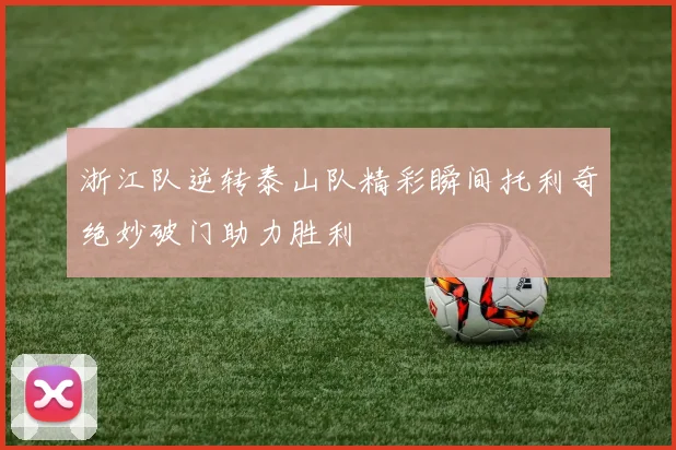 浙江队逆转泰山队精彩瞬间托利奇绝妙破门助力胜利